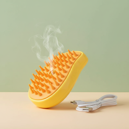 SteamPaw™ Self-Cleaning Steam Brush